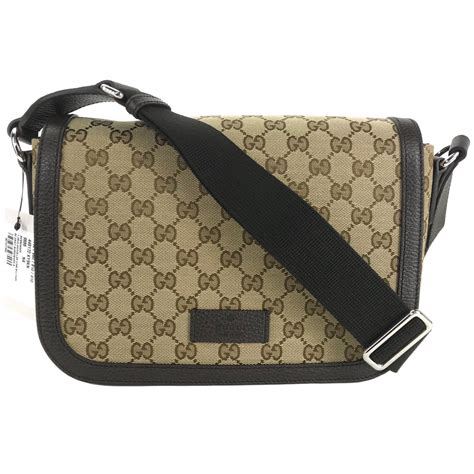 gucci guccissima messenger bag|gucci messenger bags for men.